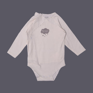 OFF WHITE MOM AMONT PRINTED FULL SLEEVES ROMPER